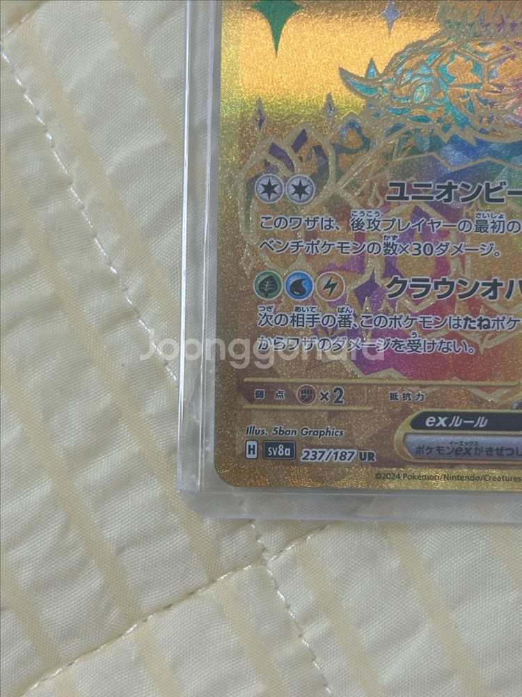 테라스탈페스타 일판 테라파고스 ex ur 포켓몬카드--3
