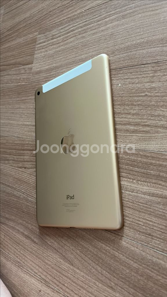 아이패드 미니4 골드 셀룰러 64gb--14