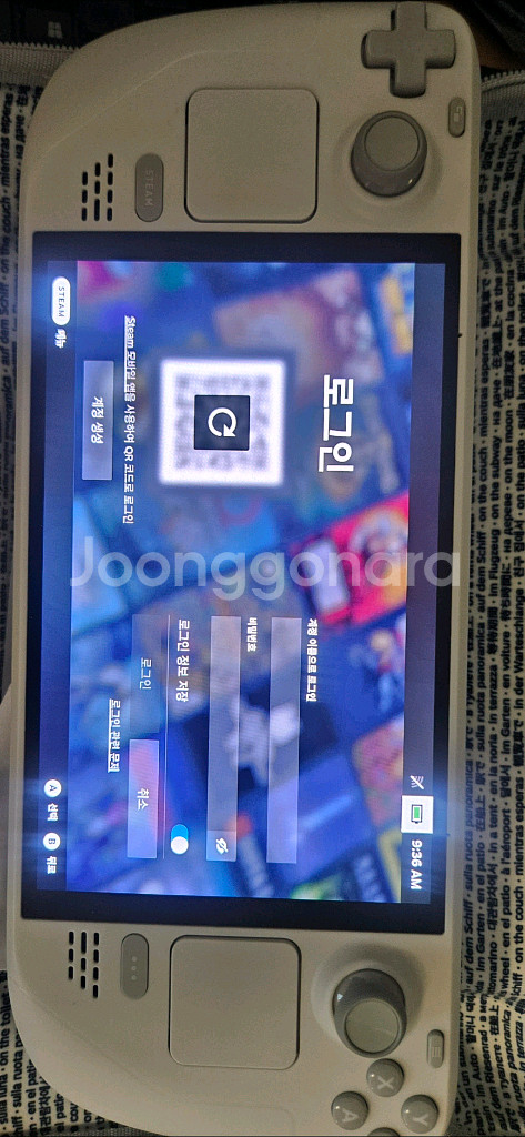 스팀덱 oled 화이트 한정판--1