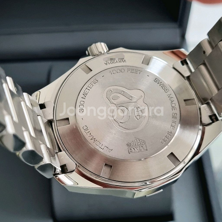 태그호이어 아쿠아레이서 구형 오토 검판 43mm--7