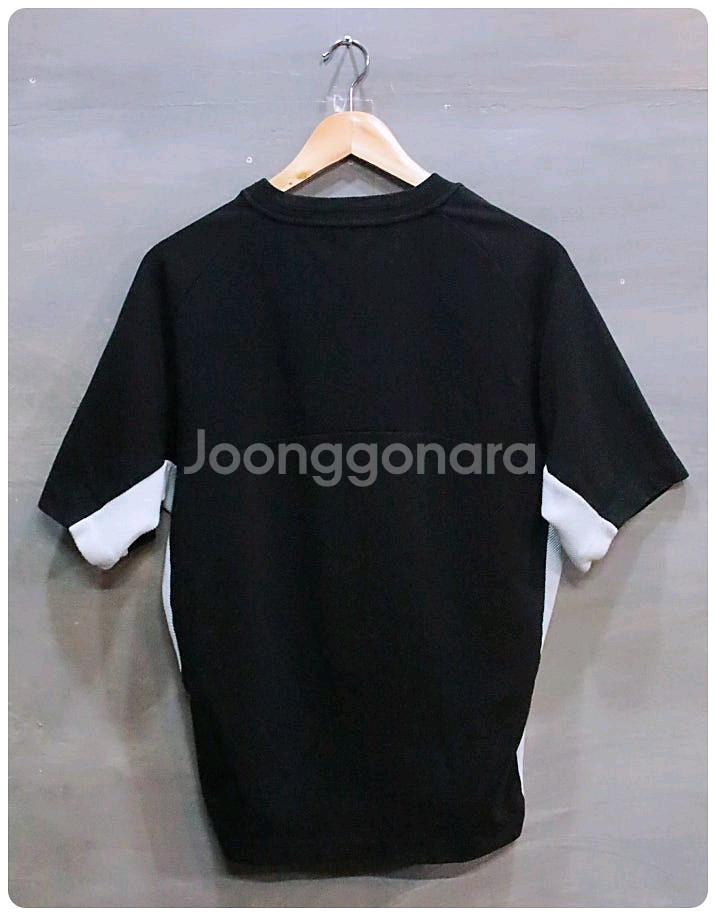 [95] 시스템옴므 19ss 니트 배색 반팔 티셔츠--1