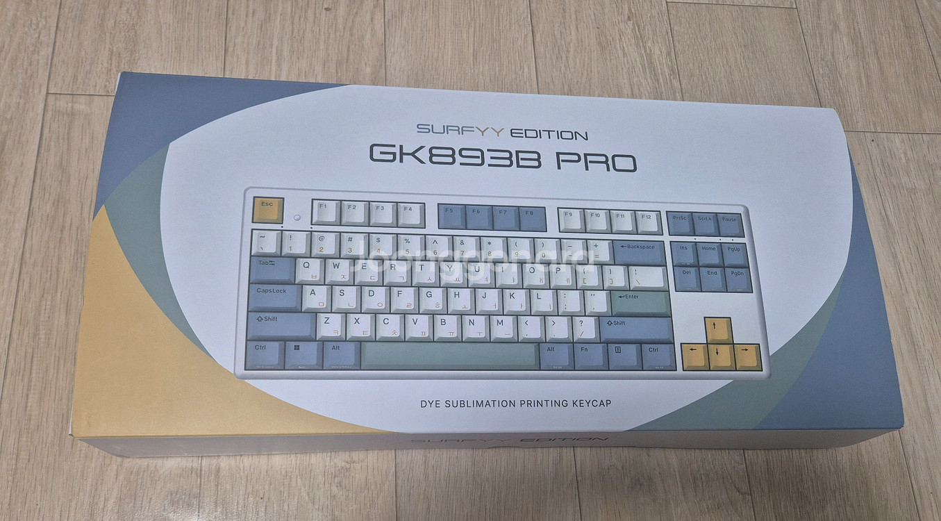 한성 GK893B PRO 35g써피 무접점키보드--2
