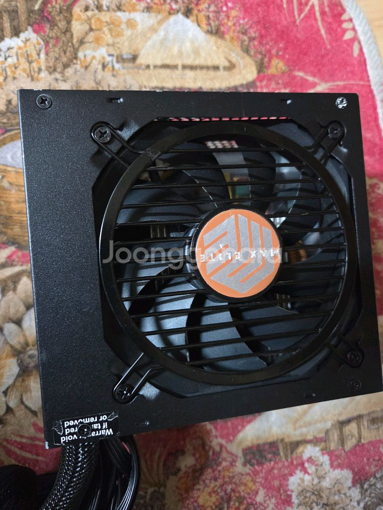 맥스웰 700w 파워서플라이 블랙케이블--2