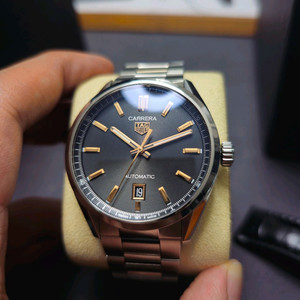 태그호이어 까레라 로즈골드39mm.WBN2113