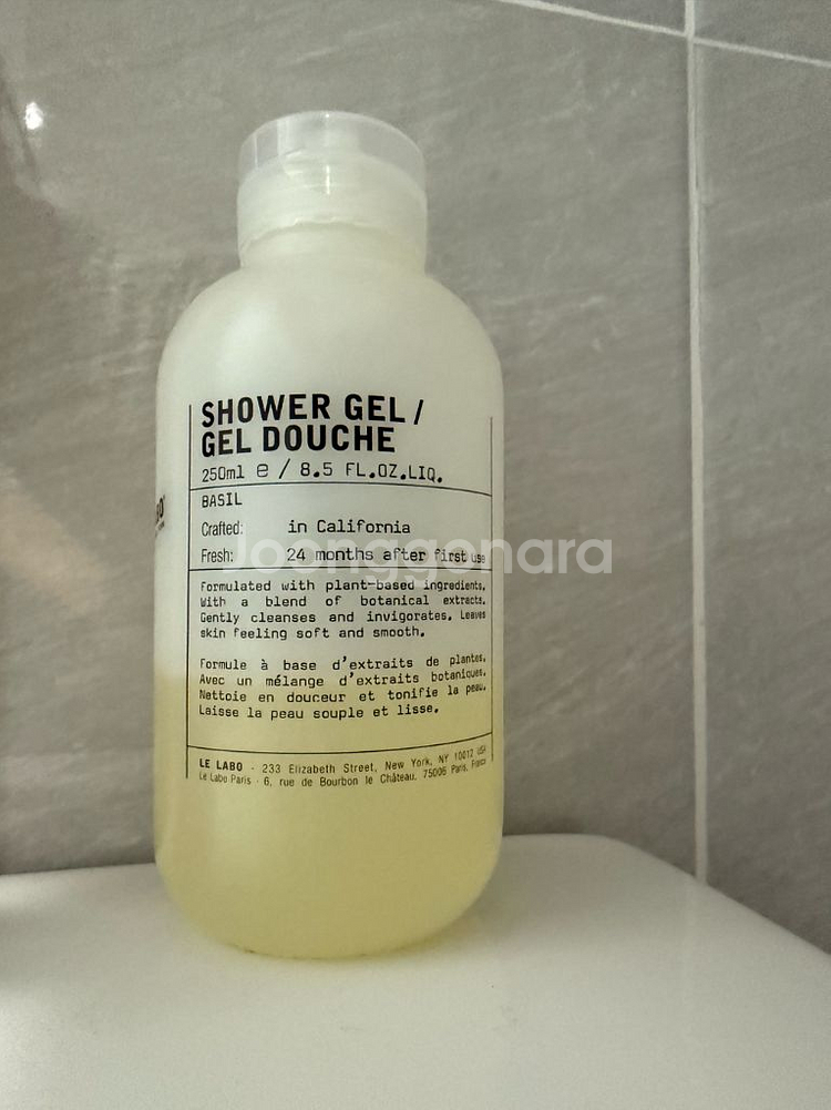 록시땅 바질 샤워젤 바디워시 250ml--0