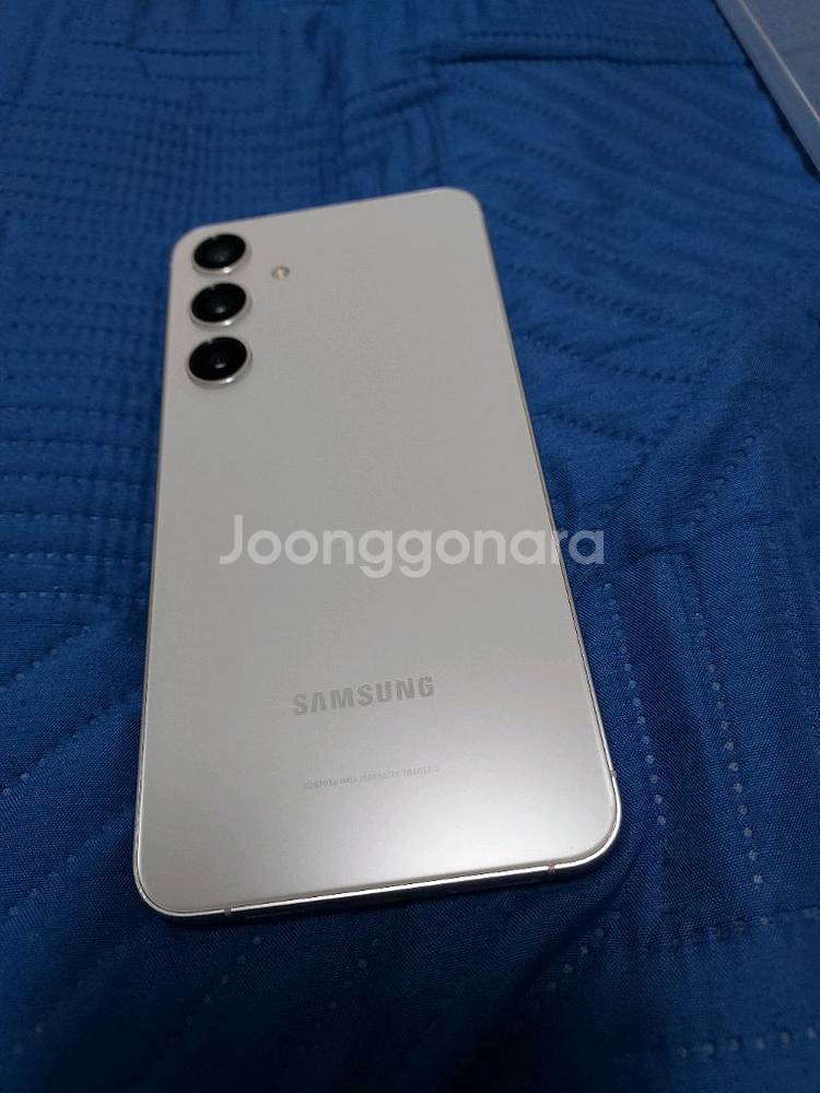 갤럭시s24 플러스 256기가 실버그레이 팝니다--4