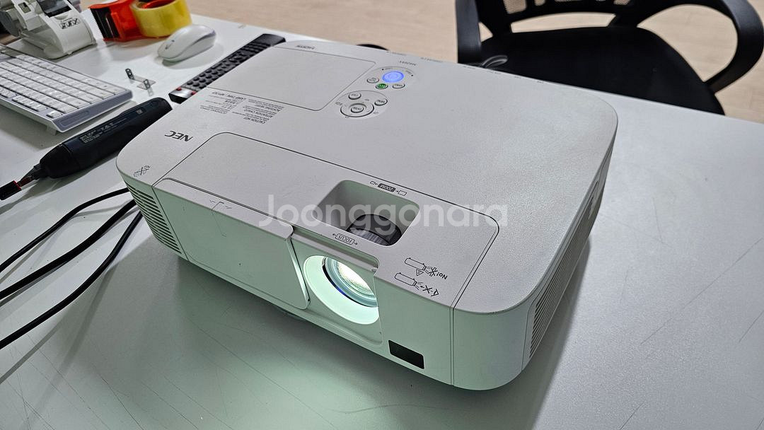 빔프로젝터 4200안시 NEC NP-M420XV 중고--0