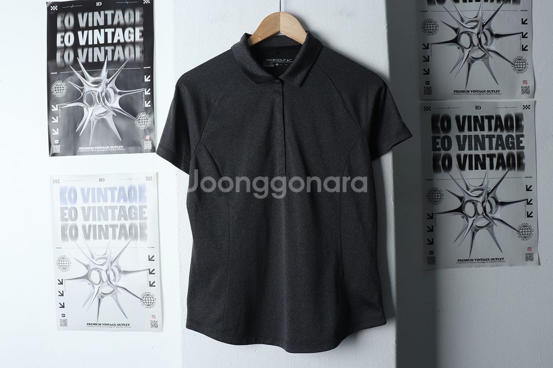 W(XL) 나이키 반팔 카라 티셔츠 골프 기능성--1
