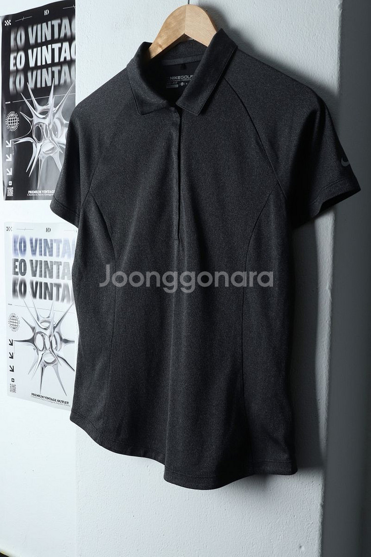 W(XL) 나이키 반팔 카라 티셔츠 골프 기능성--0