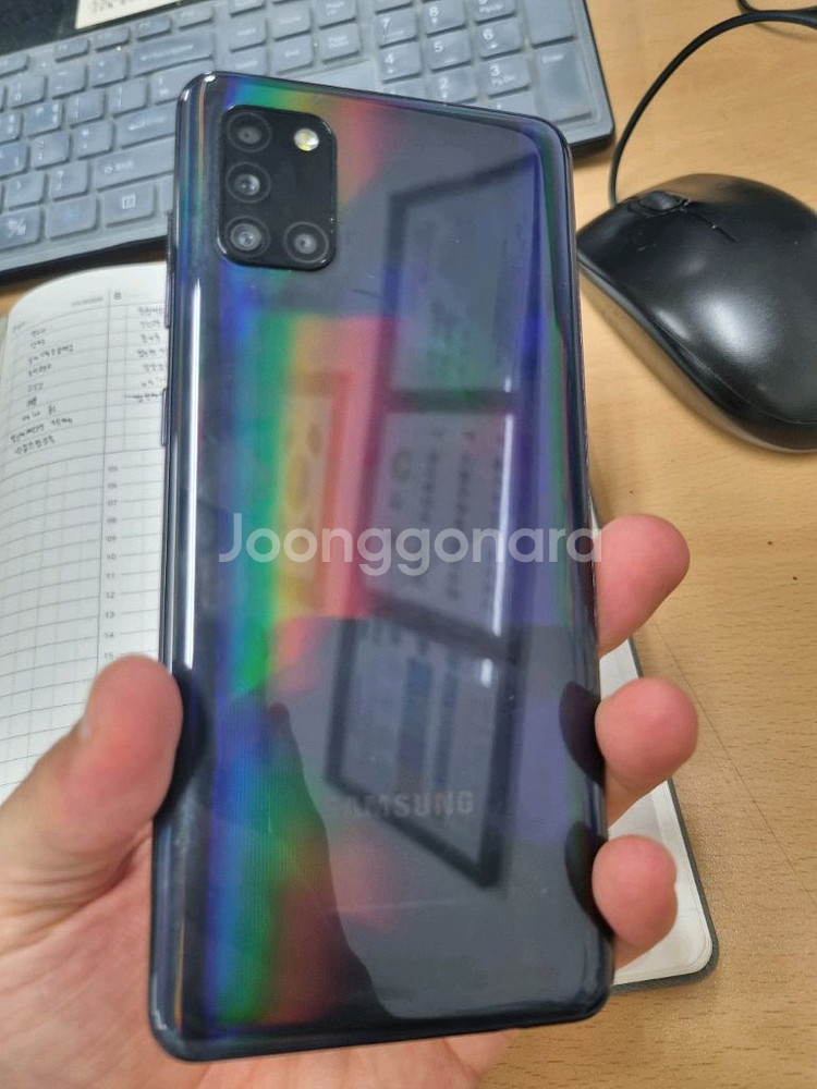 공기계 갤럭시 a31(효도폰)--0