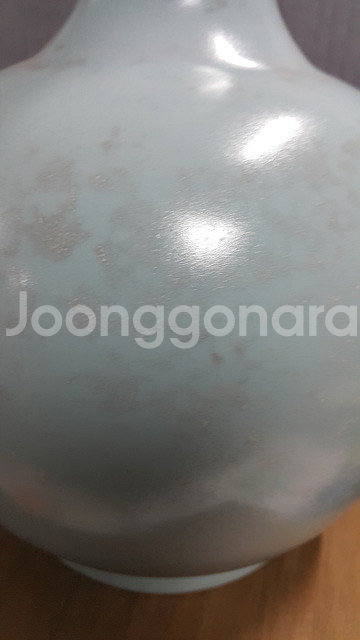 [골동품/도자기] 송대 여요 청자 삼조륜 병(c-235--8