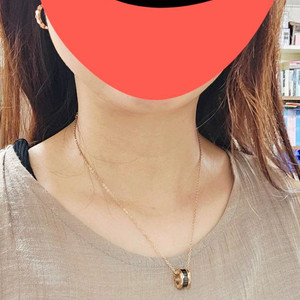 로즈골드 목걸이