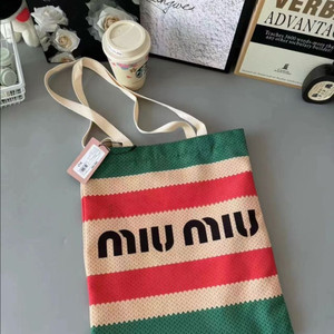 미우미우 팝업 에코백