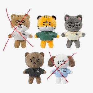 T1 티원 온세티 인형 10cm 오너 페이커 구마유시