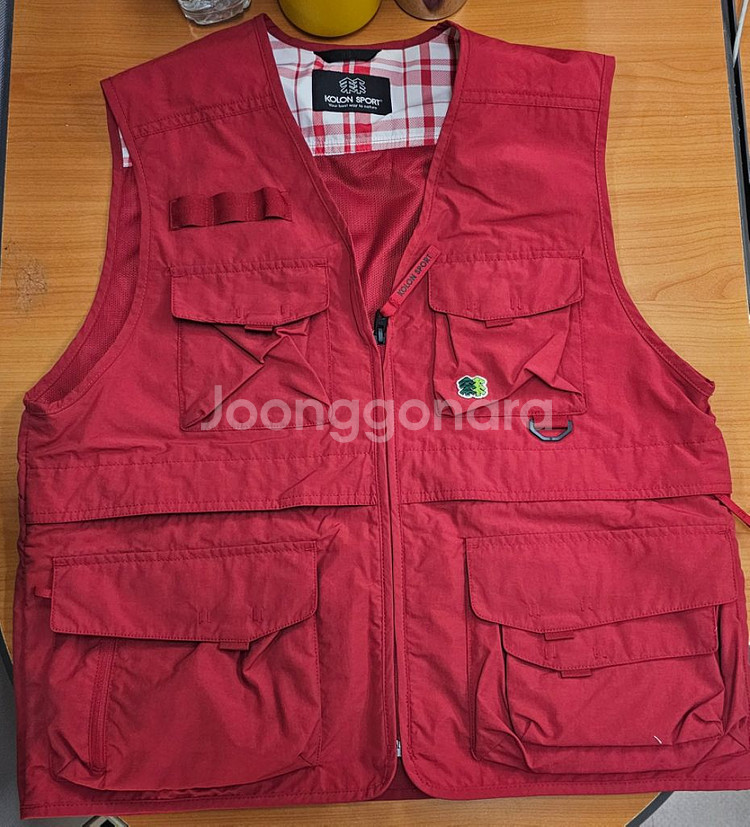 코오롱스포츠 아카이브 레트로 캠핑 등산 조끼(베스트)--0