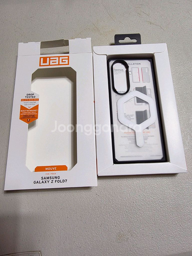 UAG 갤럭시 Z 폴드7 케이스, uag 강화유리실사--0