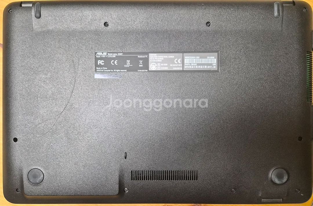 사무/동영상 시청용 15인치 ASUS 노트북(X540Y--6