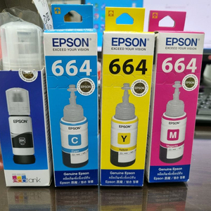 엡손 664 정품잉크 4색