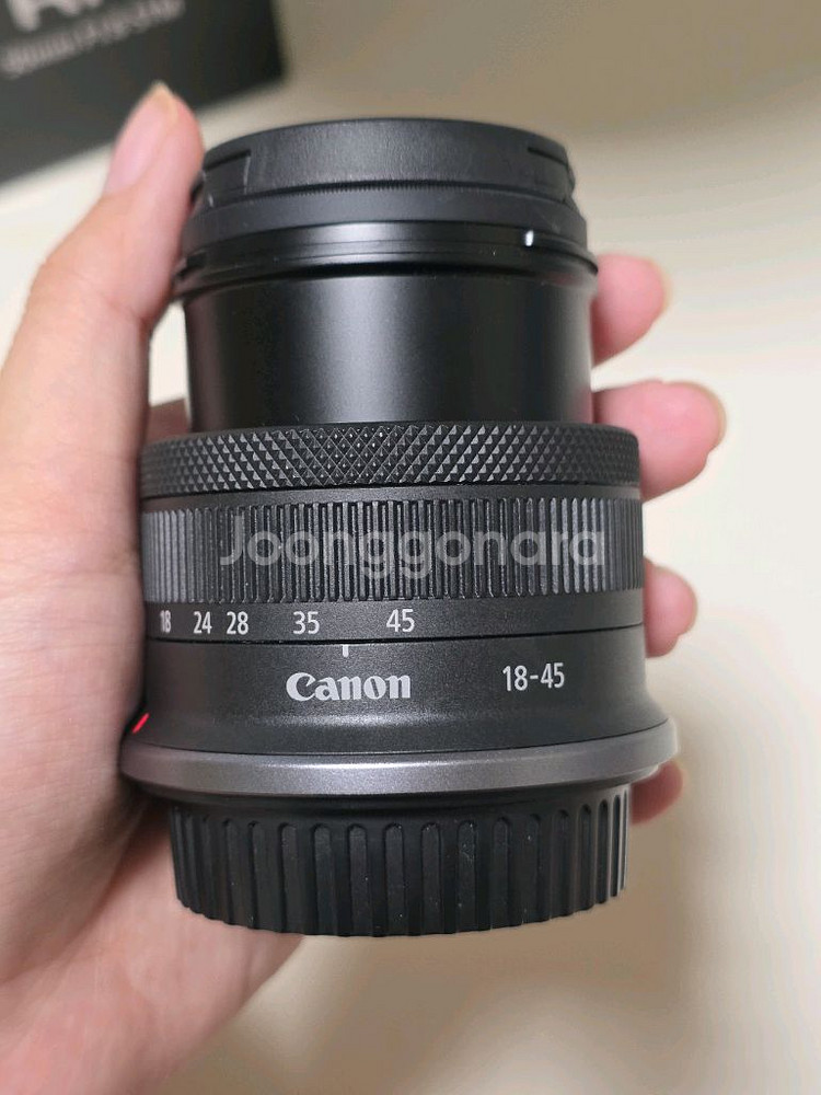 캐논 RF 18-45mm 번들렌즈--2