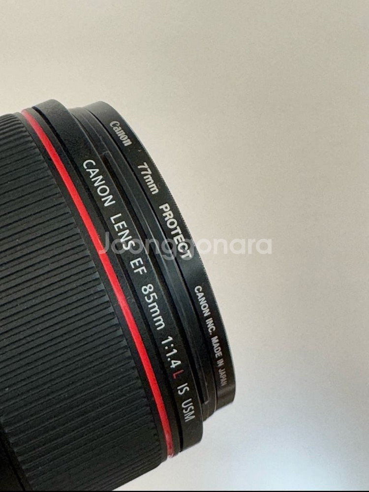 캐논 EF 85mm F1.4L IS USM 손만두 렌즈--1