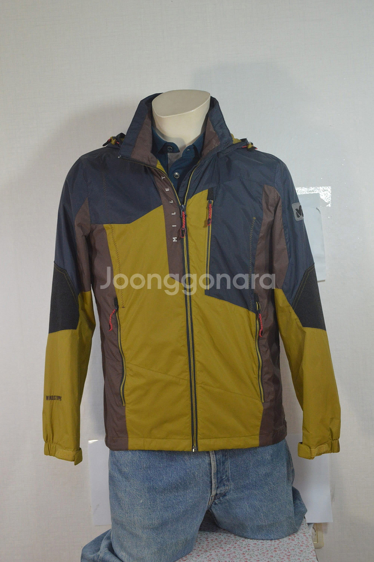 밀레/남/춘추/윈드스토퍼/후드/점퍼/95--0