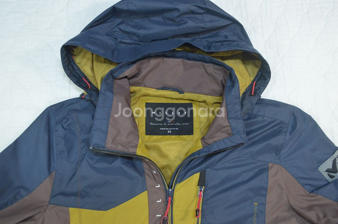 밀레/남/춘추/윈드스토퍼/후드/점퍼/95--1