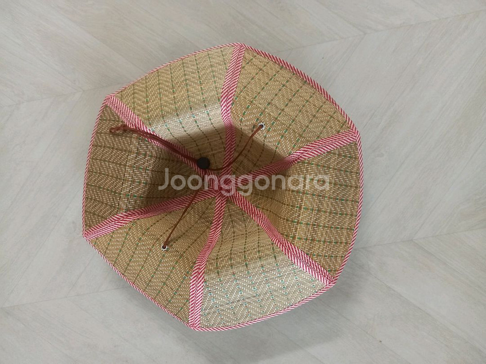 접는 밀집모자 2개일괄--1