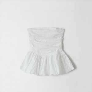 소버샵 아일렛 튜브탑 Eyelet Tube Top