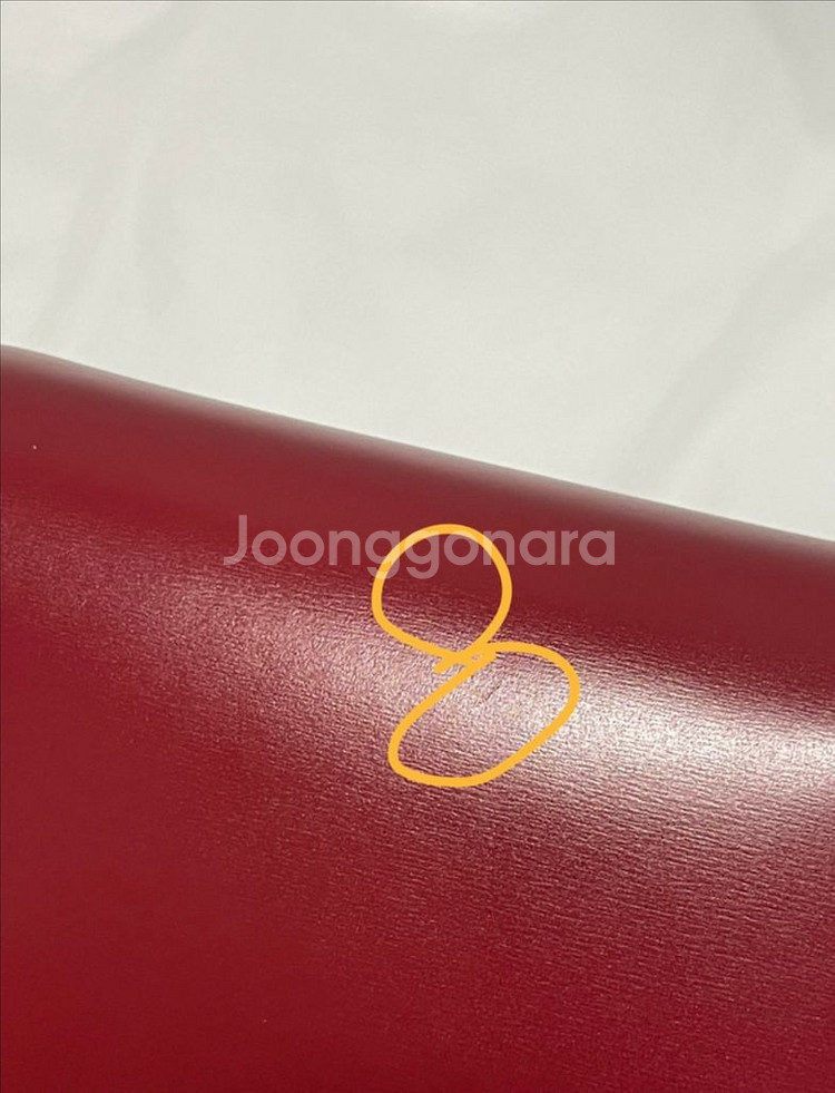 올드 셀린느 클래식박스 스몰 레드--4