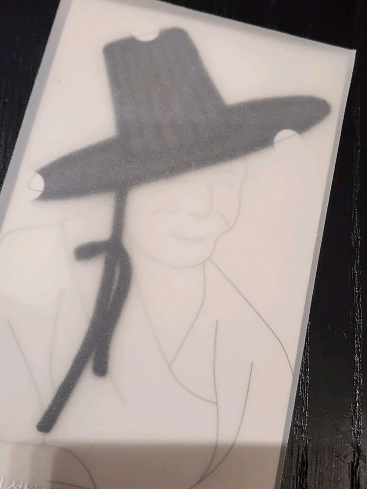 국립중앙박물관 뮷즈 갓책갈피--2