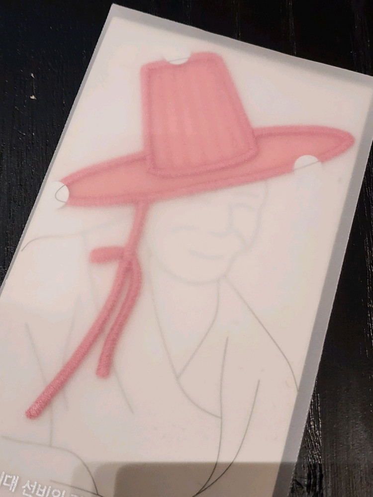 국립중앙박물관 뮷즈 갓책갈피--3