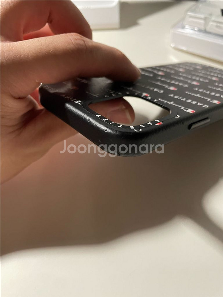 케이스티파이 챔피언 가죽 케이스(아이폰12, 12프로)--5