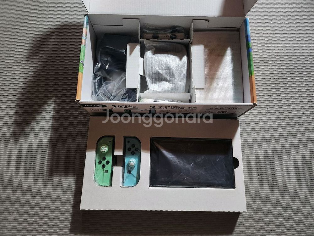 닌텐도 스위치 배터리개선판 512 동숲에디션--1