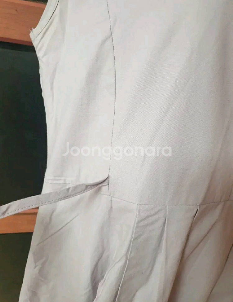 (무배-새제품)딘트 핑크톤퍼플 플리츠 롱원피스--7