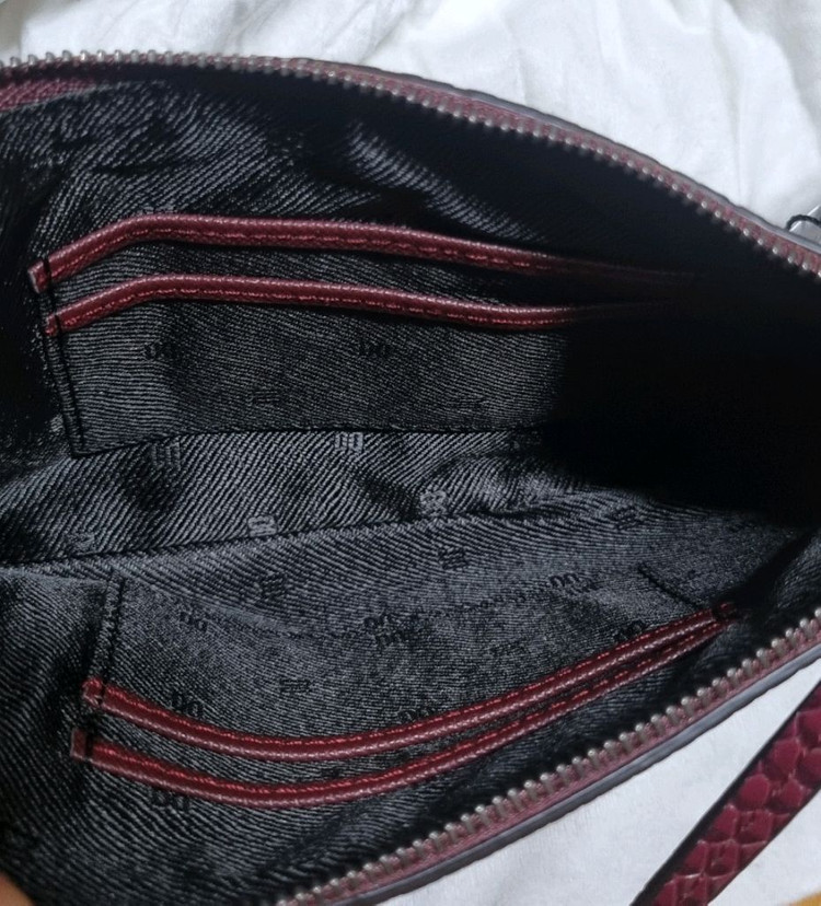 [새상품] 닥스 스와로브스키 손지갑 (더스트백 포함)--3