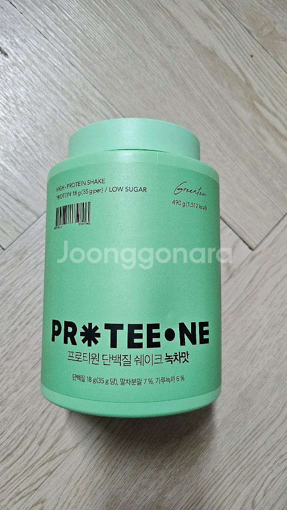 프로티원 단백질 쉐이크 490g 녹차맛--0