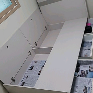 삼익가구 3단수납장 침대프레임