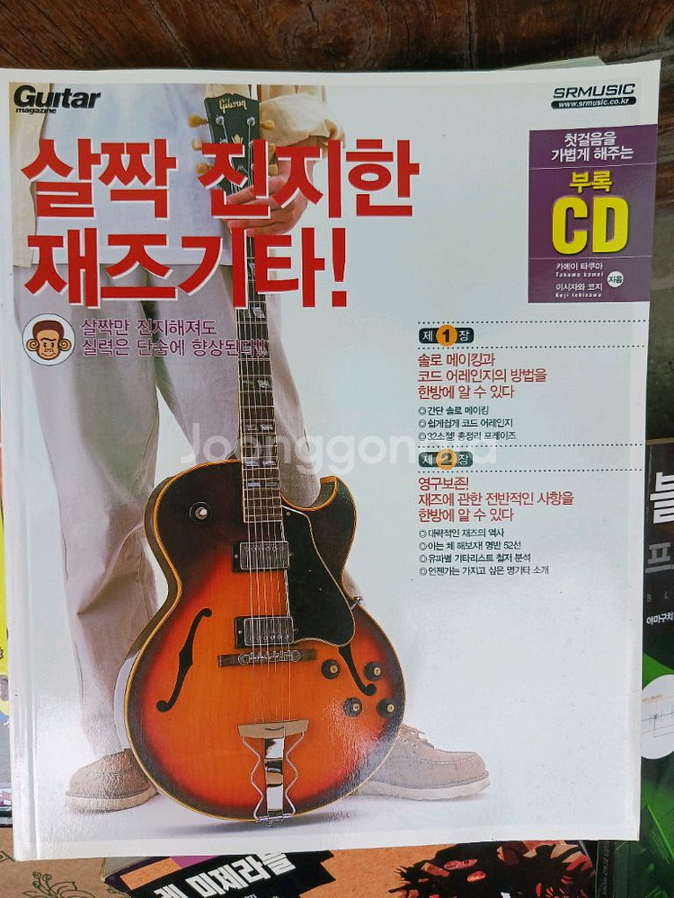 기타 관련책과 하모니카 책--0