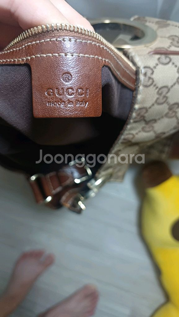 구찌 GG로고 토드겸 정가 150만원대--3