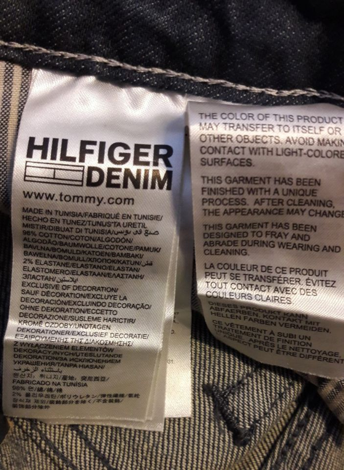 타미힐피거 데님 스키니핏 청바지 25사이즈 (새상품) 이미지