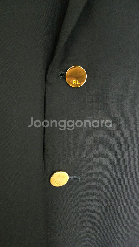 폴로 퍼플라벨 금장 블레이저 자켓--9