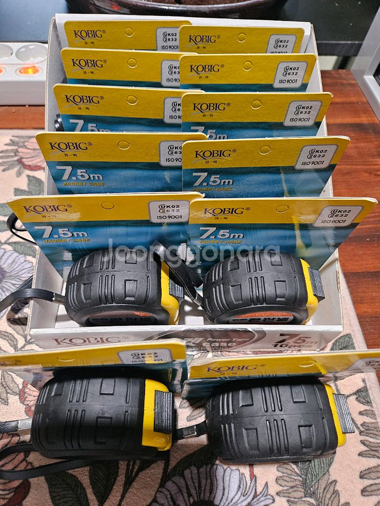 코빅 전문가용 줄자 7.5m (12개)새상품--2
