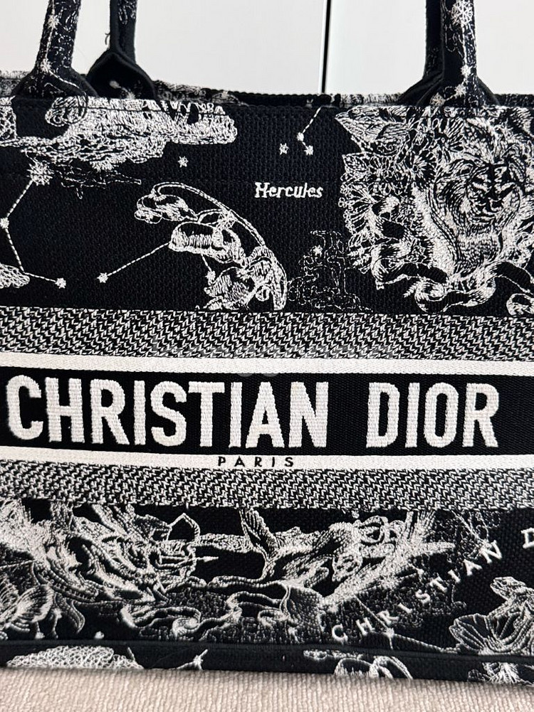디올 북토트 DIOR BOOK TOTE 미디엄 조디악--2