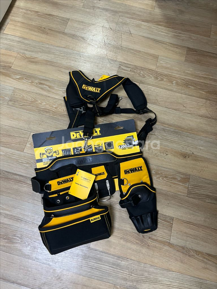 디월트 공구 벨트 파우치 세트 서스펜더--2