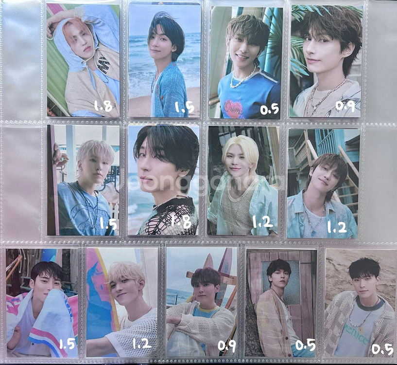 세븐틴 12집 spill the feels 바인더 포카--0