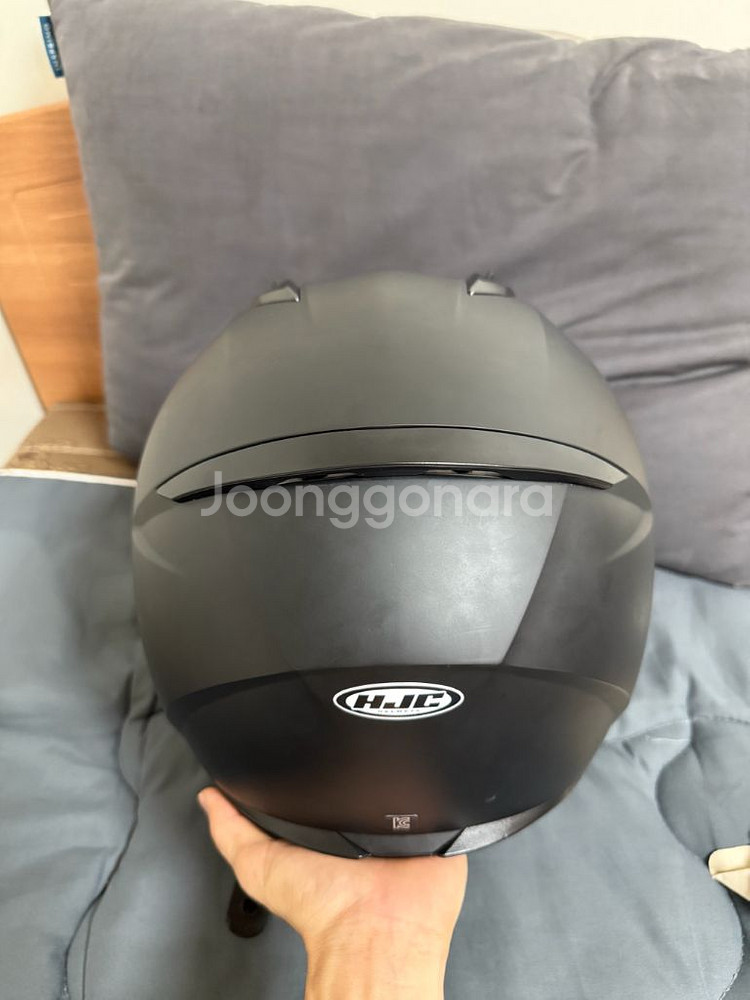 HJC C10 세미블랙 풀페이스 헬멧 M--3