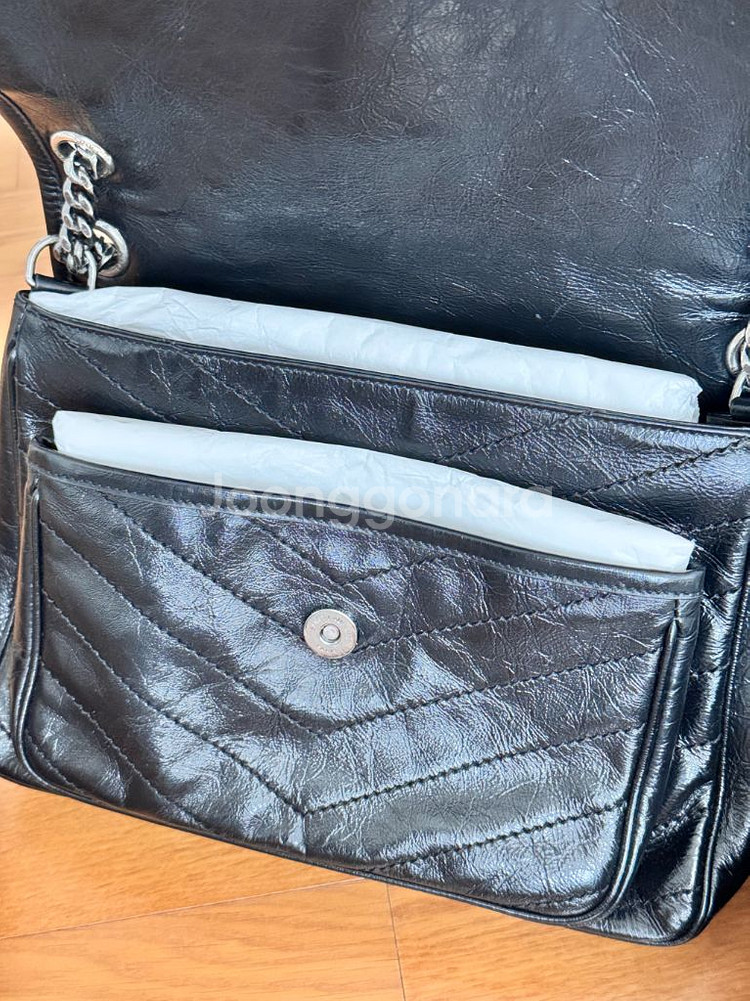 입생로랑 니키 체인백 미디엄--3