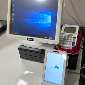 삼포스S-500중고포스기풀셋트 토스프런트벽걸이POS