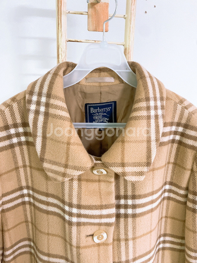 (여성100)버버리노바체크루즈핏울100%코트--1