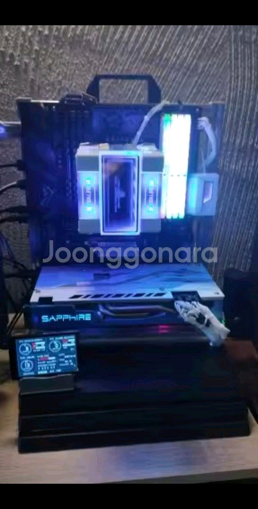 공랭 싱글타워 cpu쿨러 판매합니다.--2